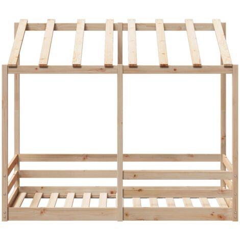 vidaXL Lit pour enfants sans matelas 70x140 cm bois de pin massif