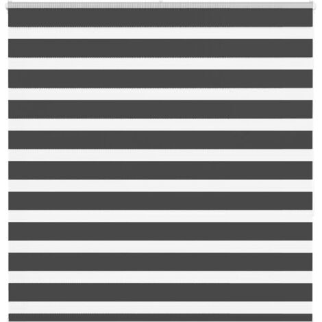 vidaXL Store zèbre noir 145x150 cm largeur du tissu 140,9 cm polyester