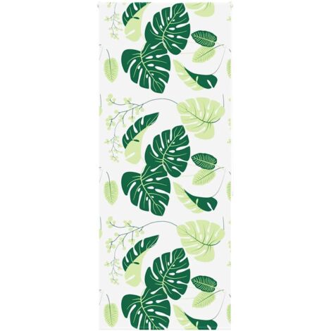 vidaXL Store enrouleur de douche 110x240 cm largeur du tissu 106 cm