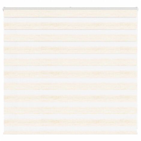 Store zèbre beige marbré largeur du tissu 155,9 cm polyester vidaXL