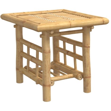 Table d'appoint 45x45x45 cm bambou