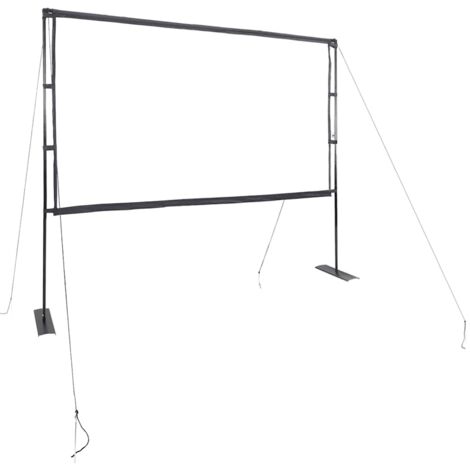 vidaXL Écran de projection avec supports 120 pouces 16:9