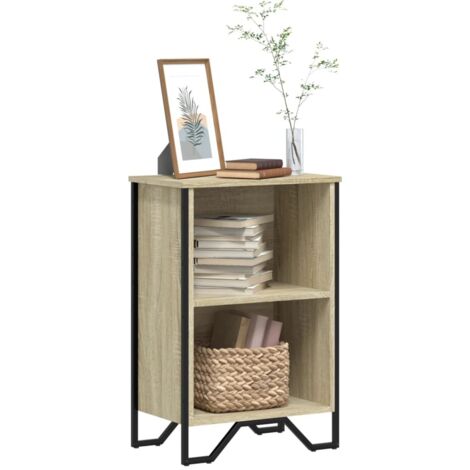 vidaXL Bibliothèque chêne sonoma 50x31x74,5 cm bois d'ingénierie (1/5)