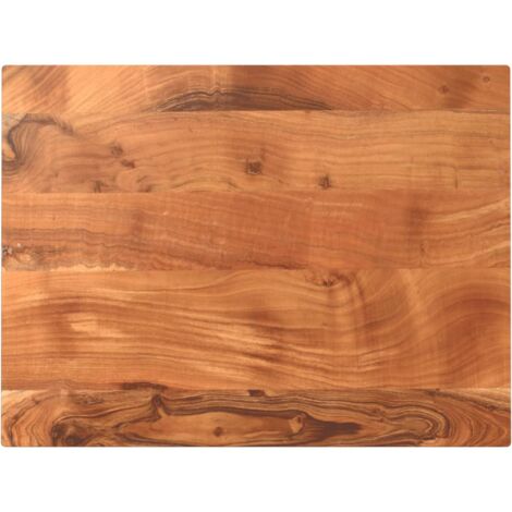 vidaXL Dessus de table 90x50x2,5 cm rectangulaire bois massif d'acacia