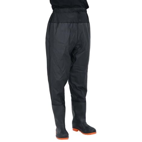 Cuissardes avec bottes noir taille 45 vidaXL948075