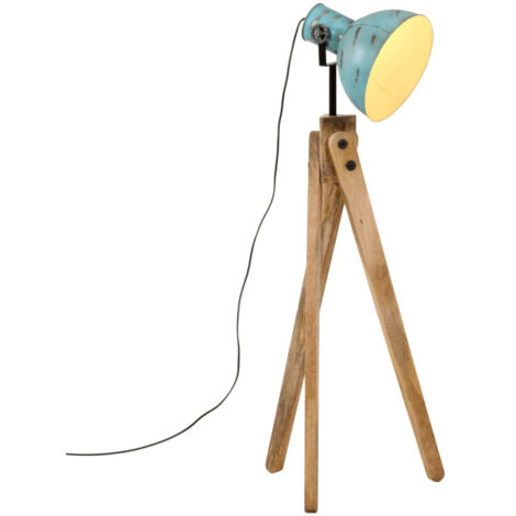 Lampadaire 25 W bleu délavé 45x45x120 cm E27 vidaXL