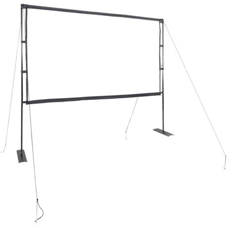 vidaXL Écran de projection avec supports 108 pouces 16:9
