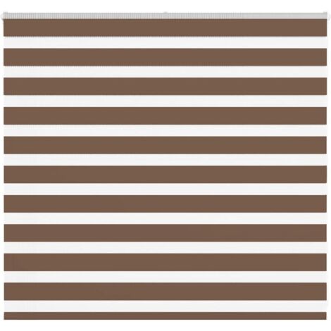 vidaXL Store zèbre marron 155x100cm largeur du tissu 150,9cm polyester