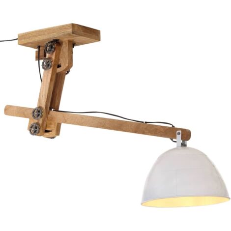 vidaXL Plafonnier 25 W blanc 105x30x65-108cm E27 (1/5)