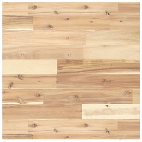 Dessus de table carré 50x50x2 cm bois massif d'acacia vidaXL