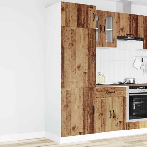 vidaXL Armoire de cuisine Kalmar vieux bois bois d'ingénierie