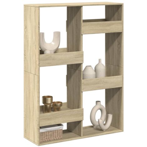 Cloison de séparation chêne sonoma 100x33x135cm bois ingénierie vidaXL