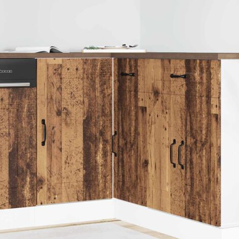 vidaXL Armoire de cuisine Kalmar vieux bois bois d'ingénierie