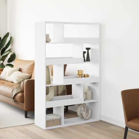 vidaXL Room Divider White 100x33x156,5 cm Engineered Wood