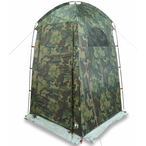 Tente de douche camouflage imperméable vidaXL