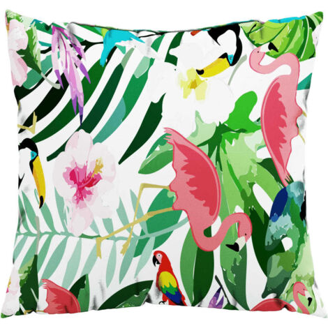 Coussins décoratifs lot de 4 Multicolore 60x60 cm Tissu vidaXL