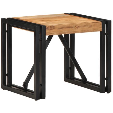 Table basse 40x40x35 cm bois massif acacia vidaXL
