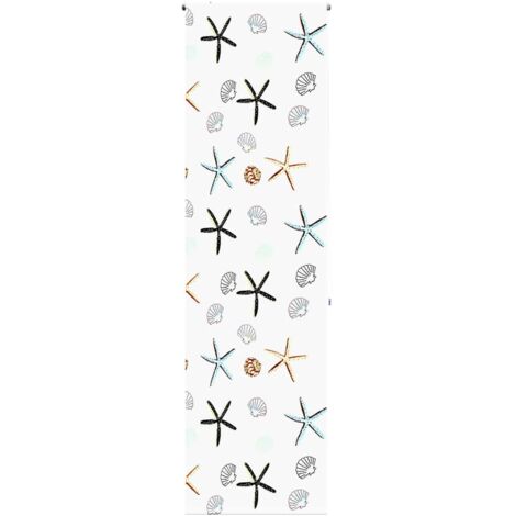 vidaXL Store enrouleur de douche 60x240 cm largeur du tissu 56 cm