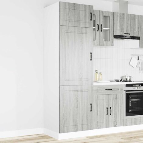 vidaXL Armoire de cuisine Kalmar sonoma gris bois d'ingénierie
