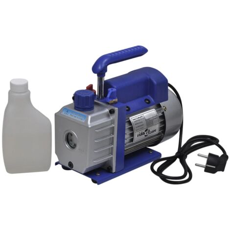Vidaxl – Pompe à vide à un étage 50 L/min – Tension 220V – Puissance 120W – Débit 2,5 CFM pour réfrigération et climatisation