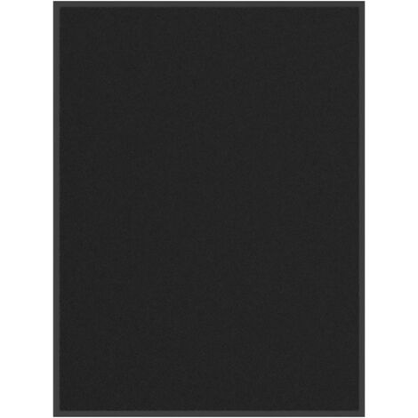 vidaXL Paillasson noir 90x120 cm (1/5)