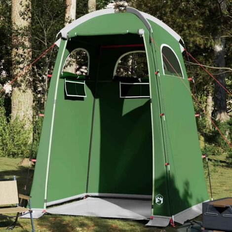 vidaXL Tente de douche vert imperméable
