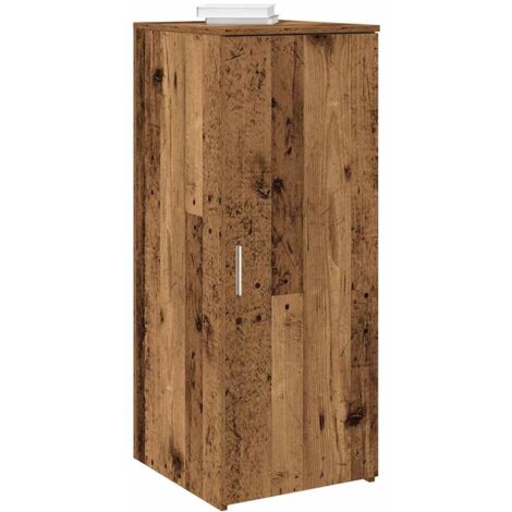 Armoire de rangement vieux bois 40x45x103,5cm bois d'ingénierie vidaXL