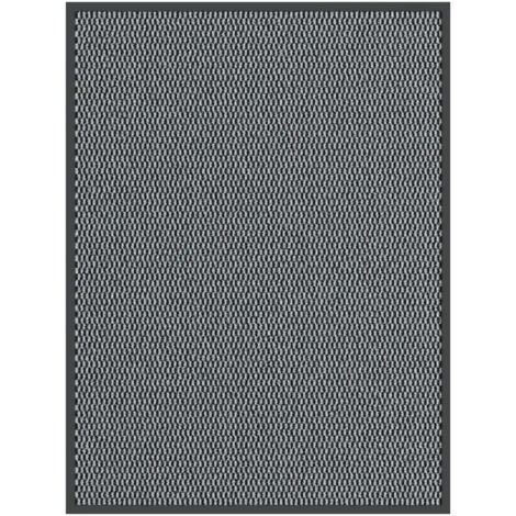 vidaXL Doormat Anthracite 90x120 cm