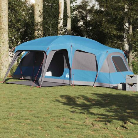 Maisonchic – Tente familiale dôme 9 personnes – Imperméable en polyester 185T – Dimensions 268x280x230 cm – Montage facile avec poteaux en fibre de verre - 9personnes