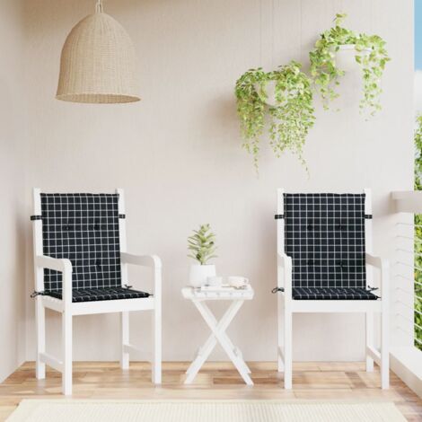 Furniture Limited - Coussins de chaise à dossier bas lot de 2