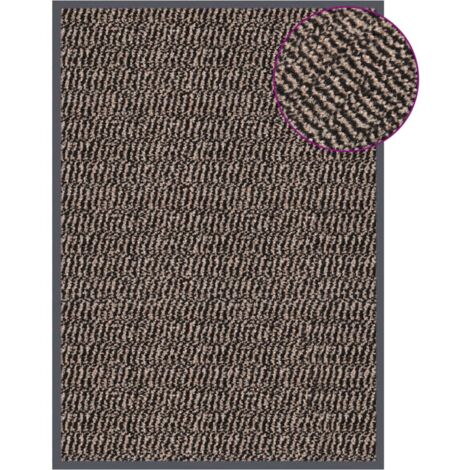 vidaXL Doormat Tufted 40x60 cm Dark Brown