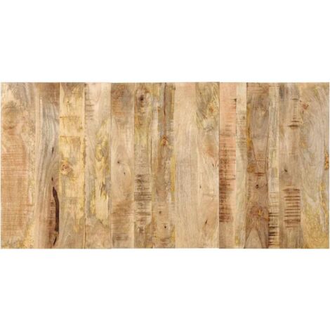 vidaXL Tête de lit 160 cm bois de manguier brut massif