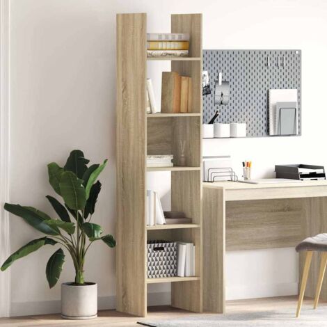 Bibliothèque Chêne sonoma 40x35x180 cm Bois d’ingénierie vidaXL