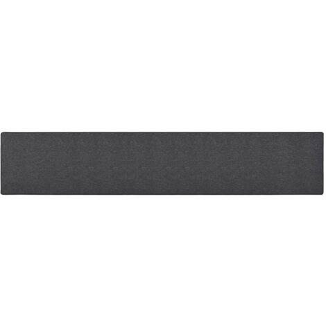 Tapis de couloir Tapis Salon Anthracite 50x300 cm vidaXL