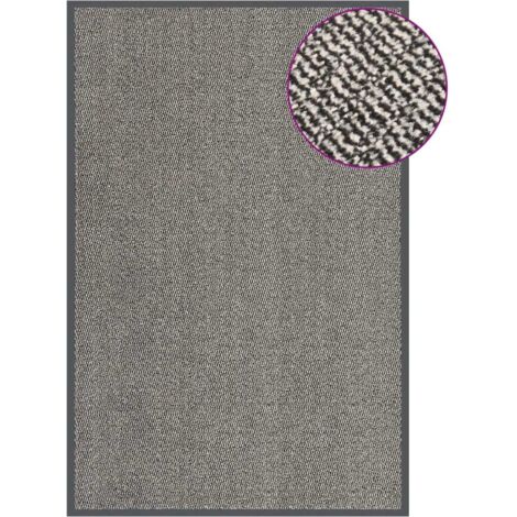 Paillasson touffeté 120x180 cm Marron clair vidaXL