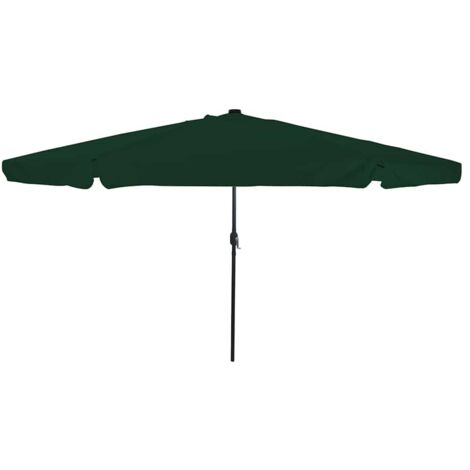 Parasol de jardin Vert et Noir 395 x 395 x 245 cm vidaXL (1/5)