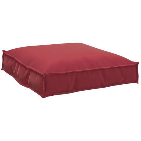 Coussin pour assise de palette Bordeaux 70 x 70 x 12 cm vidaXL