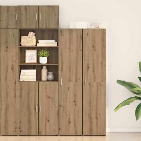 Haut Armoire chêne artisanal 40 x 42,5 x 185 cm vidaXL