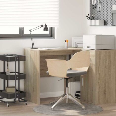 Bureau Chêne sonoma 102 x 50 x 75 cm Bois d'ingénierie vidaXL (1/5)