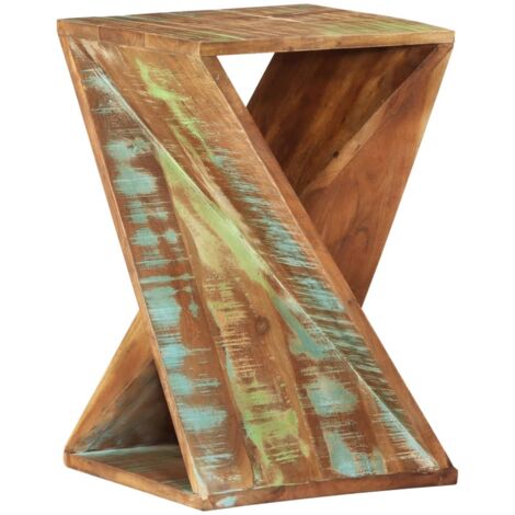 Table d'appoint 35x35x55 cm Bois massif de récupération vidaXL