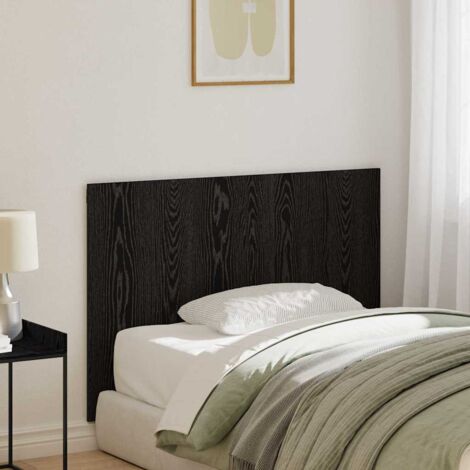 Tête de lit Chêne noir 120 x 1,5 x 80 cm Bois d'ingénierie vidaXL