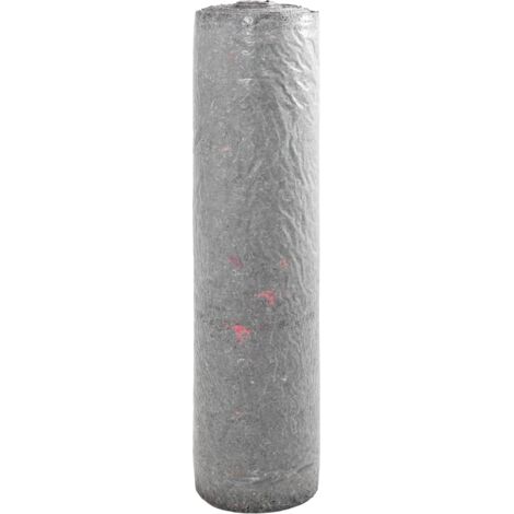 Vidaxl – Couverture de piscine pliable 1 x 25 m – Polyester et coton gris – Résistante aux intempéries – Facile à ranger et transporter - GRIS 1 X