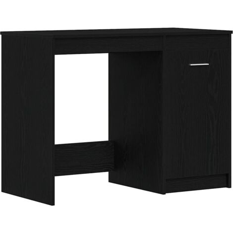 Bureau Chêne noir 100 x 50 x 76 cm Bois d'ingénierie vidaXL