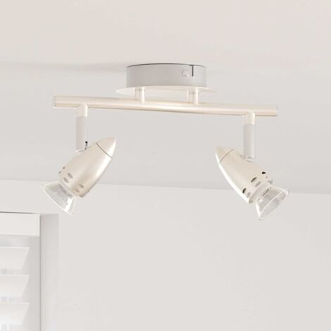 vidaXL  Ceiling Spotlight  with Spotlights Nickel 27 x 10 x 12 cm Metal (1/5)