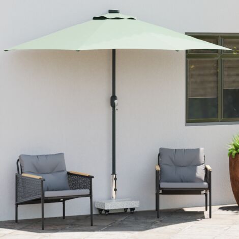 vidaXL Pied de parasol Gris 45 x 25 x 45 cm Granite