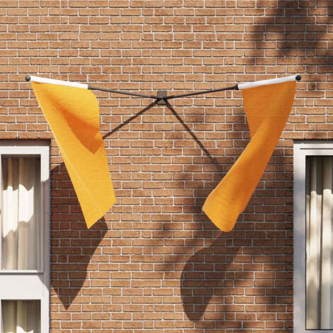Support de mât de drapeau Noir 11.5 x 7.5 cm Acier vidaXL