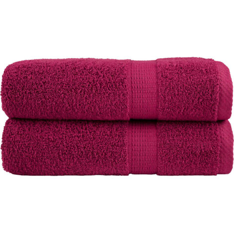 vidaXL Serviettes de douche de qualité supérieure SOLUND 2 pcs
