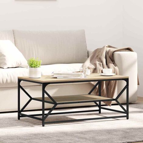 Table basse Chêne Sonoma 90 x 50 x 40 cm vidaXL