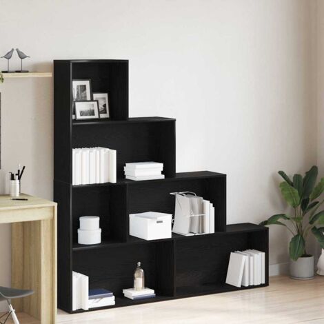 Bibliothèque Chêne noir 155 x 24 x 160 cm Bois d'ingénierie vidaXL