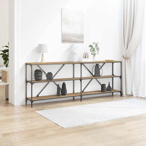 vidaXL  Console Table  Artisian Oak 200 x 30 x 75 cm Engineered Wood